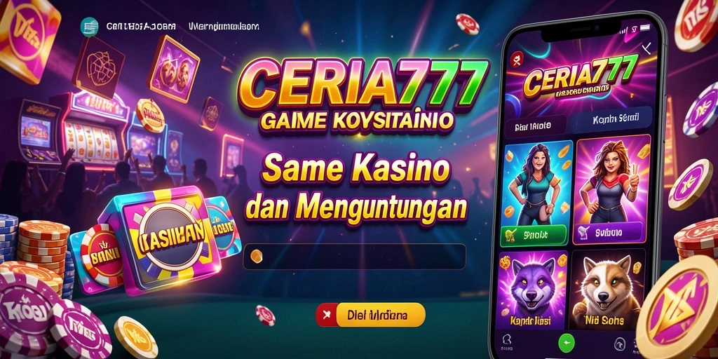 Screenshot gameplay CERIA777 menampilkan pengalaman Kasino yang menarik.